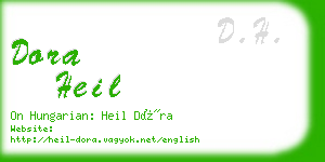 dora heil business card